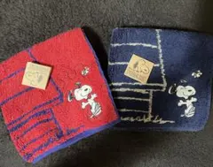 値下げ中！スヌーピー SNOOPY タオルハンカチ 2枚 セットPEANUTS