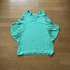 BOYS' ROOM 半袖カットソー グリーン