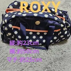 ROXY ネイビー ドット ボストンバッグのサムネイル