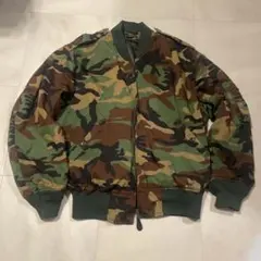 迷彩 MA-1ジャケット