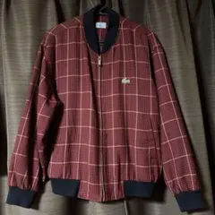 IZOD Lacoste ラコステ　ブルゾン　MA-1　チェック　ジャケットのサムネイル