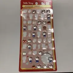 正規品　ボンボンドロップシール　キティ　mini おすそ分け　赤
