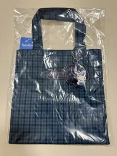 開封済み 未使用】familiar チェック トートバッグ 青系 大 - メルカリ