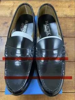 HARUTA コインローファー #6550 クロ 27.5のサムネイル