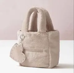 sweet12月号付録 ジルスチュアート ふわふわファートート＆ハートポーチ