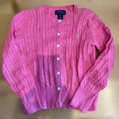 Polo Ralph Lauren ピンクカーディガン サイズ6