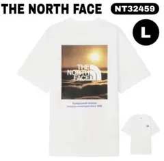 【新品】ノースフェイス Tシャツ L メンズ 白 半袖 アウトドア