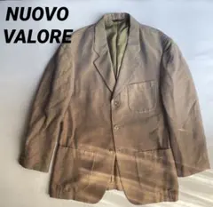 玉虫色　シングルジャケット　三ボタン　背抜き　ヴィンテージ　パッチポケット　古着