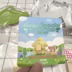 海外版 サンリオ sanrio ポムポムプリン　キャンプ ピクニック　フィギュア