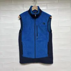 THE NORTH FACE フリースベスト XL 青