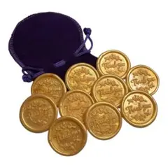 06 シーリングスタンプシール Thank you ゴールド 10枚｜招待状