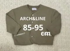 ARCH&LINE ベージュ カーディガン ジャケット　XS(85-95)