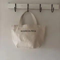 【未使用】MARKS & WEB コットンキャンバス トートバッグ Sサイズのサムネイル