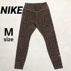 NIKE ナイキ Dri-FIT レオパード レギンス ひょう柄 スパッツ M