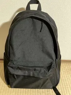 無印良品　肩の負担を軽くする　撥水リュックサック　黒