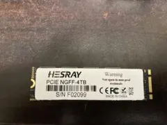 HESRAY M.2 2280 NGFF SSD 4TB SATA III
