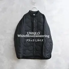黒&Lサイズ✨ユニクロ×whitemountaineering ダウンジャケット