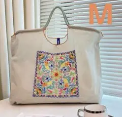 Ball & Chain 刺繍デザイン エコバッグ Mサイズ