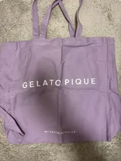 GELATO PIQUE パープルトートバッグ