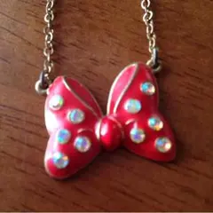 ディズニー ミニーちゃんのネックレス