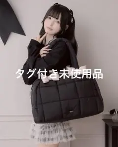 pium ボリュームリボンキャリーオンボストンバッグ - メルカリ