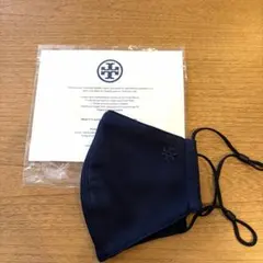 新品未使用　Tory Burch トリーバーチ　マスク　ネイビー