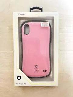 【新品】iFace iPhone XRケース ベビーピンク 耐衝撃 Hamee