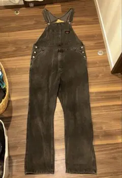 Levi's ブラック グレー オーバーオール Lサイズのサムネイル