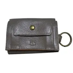 極美品 il bisonte キーケースウォレット レザー グレージュ