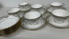 Noritake ノリタケPOLONAISE ポロネーズ トリオセット 5客 - メルカリ