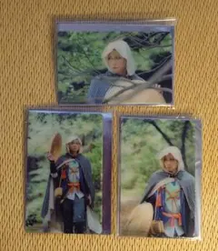 刀ステ　山姥切国広　単独行　クリアカード　３枚セット