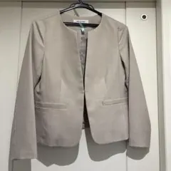 パンツスーツ　セットアップ　レディース　ベージュ　s