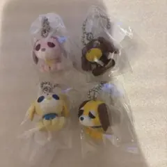 お茶犬 チョコボーロ ハナ カフェ チャイ ムハ ストラップ