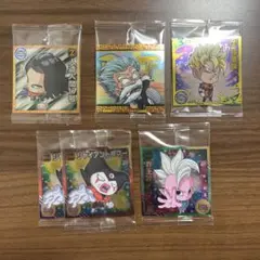 ドラゴンボール　ウエハース　シール　5種6点セット