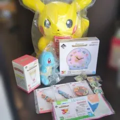 Pokémon一番くじ A賞 30周年記念アクリル時計 ラストワン ピカチュウ