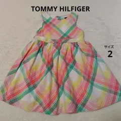 TOMMY HILFIGER ノースリーブワンピース　ピンク　2 80cm相当のサムネイル