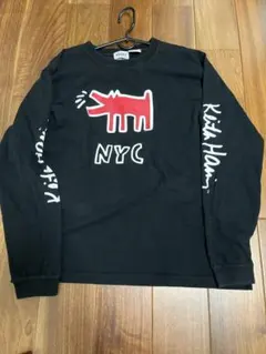 キースへリング ロンT ブラック M NOUNO