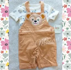 香港ディズニー★ダッフィーカバーオールセット（18-24ヶ月用）
