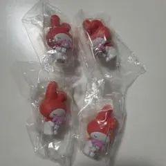 サンリオ　ぬいぐるみといっしょフィギュア　マイメロディ 4個セット