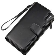 新品 財布 メンズ 長財布 高級 二つ折り 大容量 革 カードケース 小銭入れ付