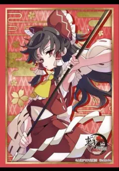 東方　雅華乱舞　スリーブ　ホロ　博麗霊夢　星柄　弾幕柄　セット　立羽 東方 雅華乱舞 ホロスリーブ レミリア・スカーレット 立羽 2セット