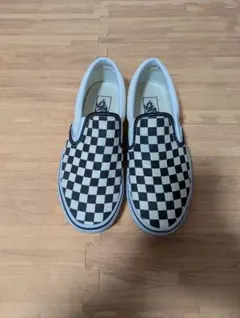 Vans チェッカーパターン スリッポン