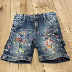 ジャンクストアー　デニムハーフパンツ　80