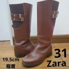 ZARA ブーツ 31 19  19.5cm程度 ザラ キッズ ロングブーツ