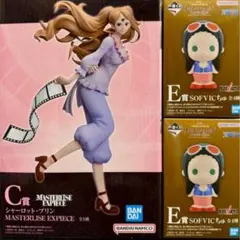 ワンピース一番くじ　C賞　E賞SOFVICちゅ フィギュア　未開封2点