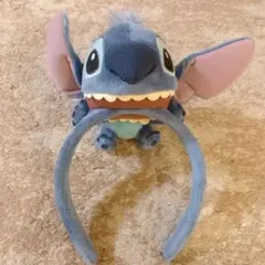 スティッチ カチューシャ 耳付き