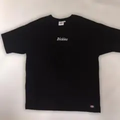 Dickies ディッキーズ ロゴ刺繍 Tシャツ ブラック XL