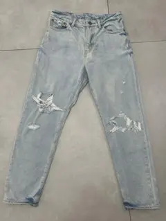 JEANASIS ライトブルー ストレートデニム　M