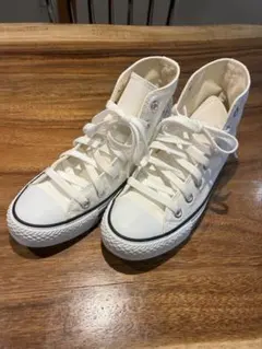 【美品】CONVERSE キャンバス オールスター ハイカット ホワイト