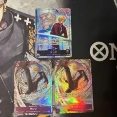 ワンピース カード　サンジ リーダー　パラレル　R 3枚セット